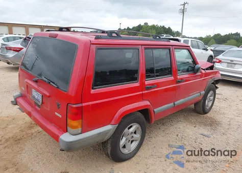 2000 Jeep Cherokee Sport из США, поврежденный, VIN 1J4FT48S4YL103571